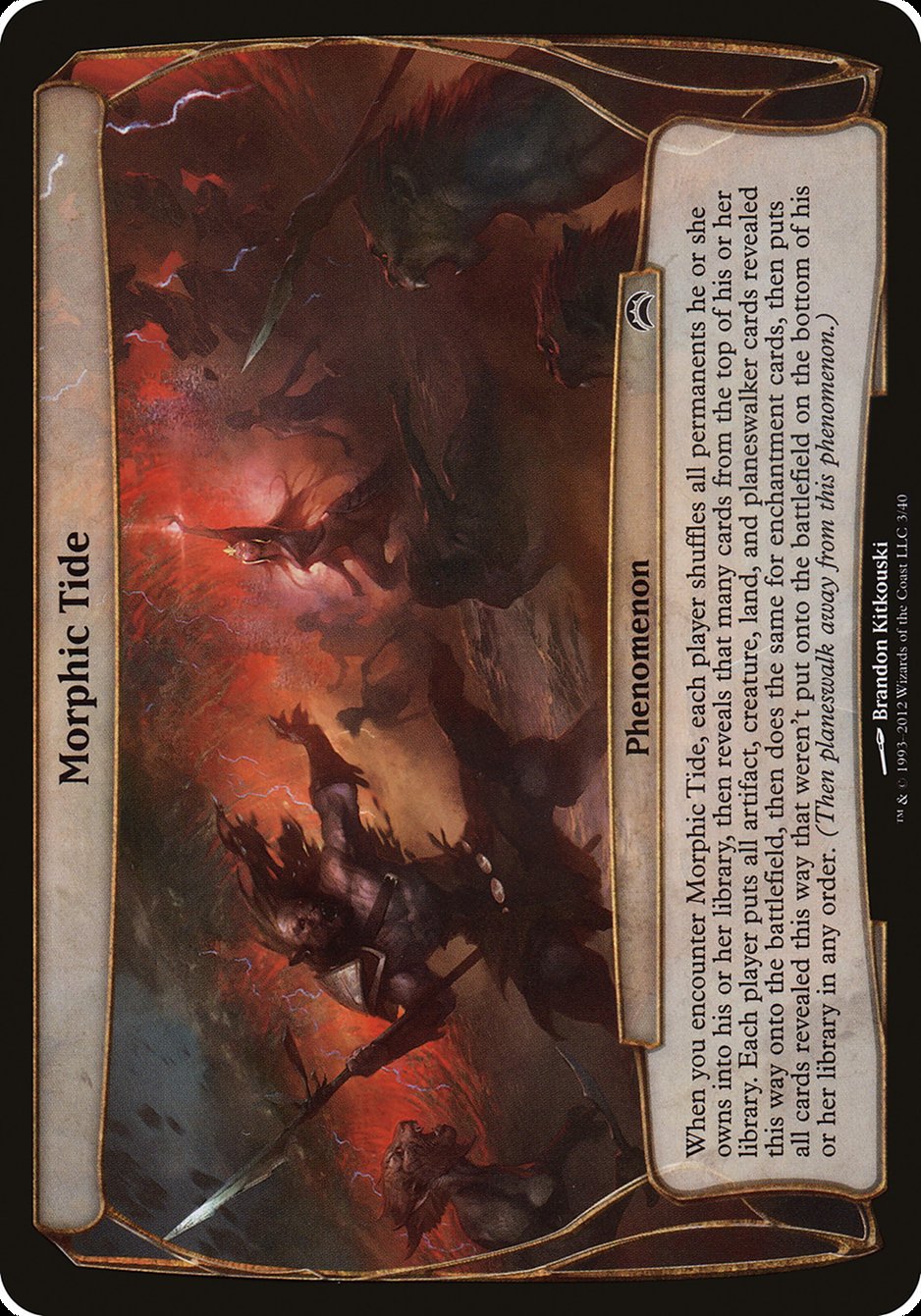 Morphic Tide (Planes) [Planechase 2012 Planes] | Black Swamp Games