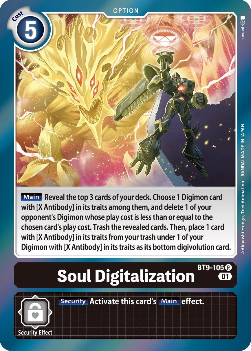 Soul Digitalization [BT9-105] [X Record] | Black Swamp Games