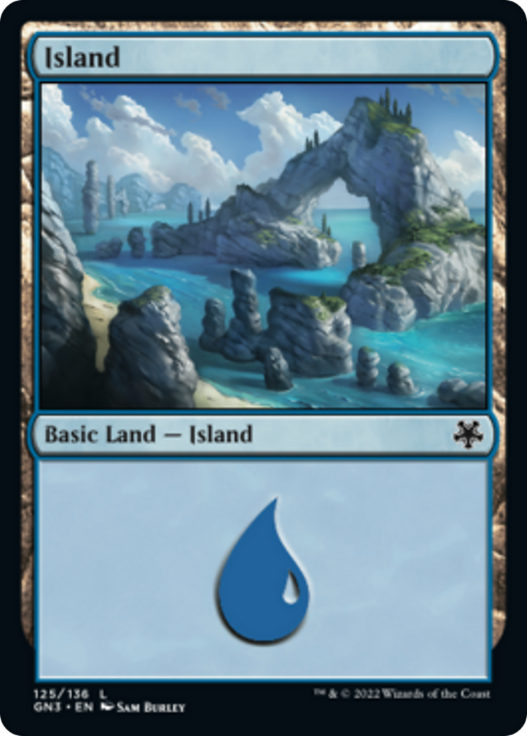 Island (125) [Game Night: Free-for-All] | Black Swamp Games
