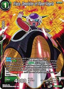 Frieza, Demolisher of Planet Vegeta (Uncommon) (BT13-078) [Supreme Rivalry] | Black Swamp Games