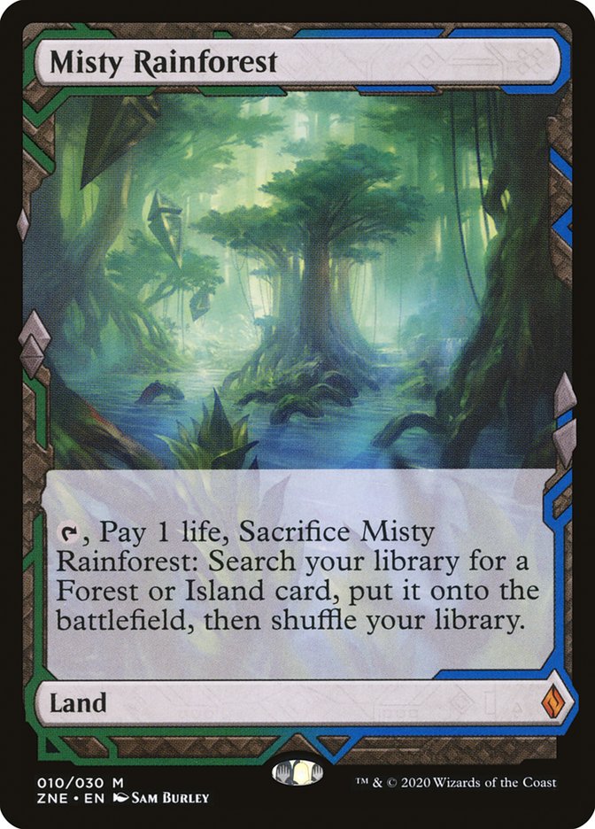 Misty Rainforest (Expeditions) [Zendikar Rising Expeditions] | Black Swamp Games