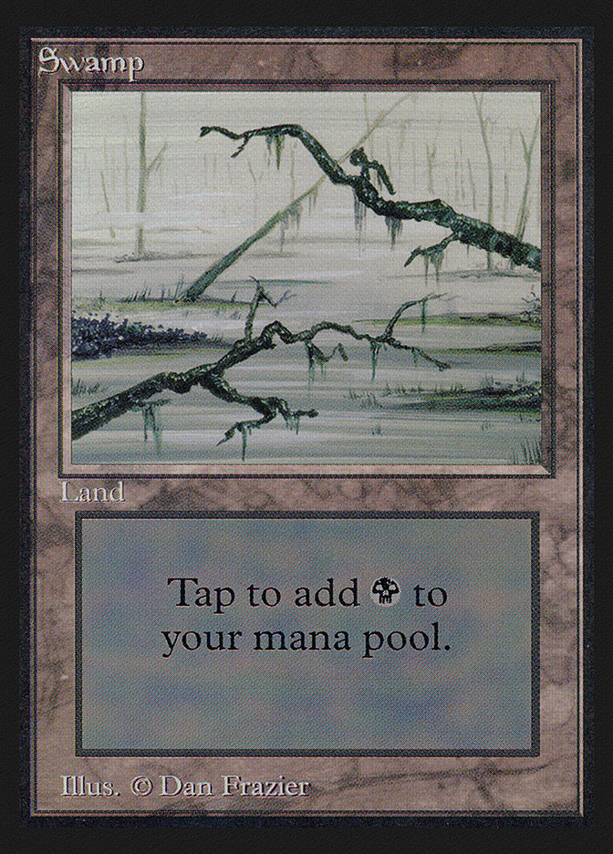 Swamp (Branches on Left and Right of Frame) [Collectors' Edition] | Black Swamp Games