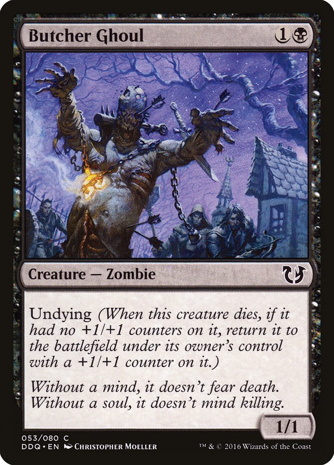 Butcher Ghoul [Duel Decks: Blessed vs. Cursed] | Black Swamp Games