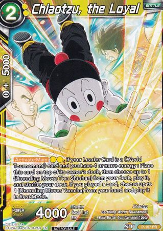 Chiaotzu, the Loyal (Power Booster: World Martial Arts Tournament) (P-157) [Promotion Cards] | Black Swamp Games