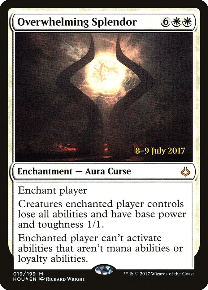 Overwhelming Splendor [Hour of Devastation Prerelease Promos] | Black Swamp Games