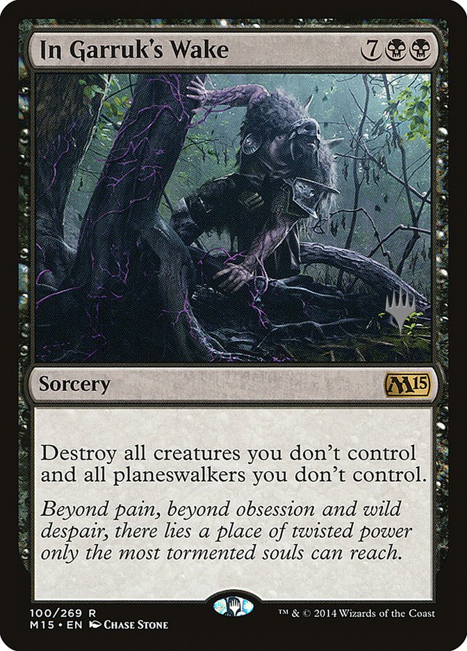 In Garruk's Wake (Promo Pack) [Magic 2015 Promos] | Black Swamp Games