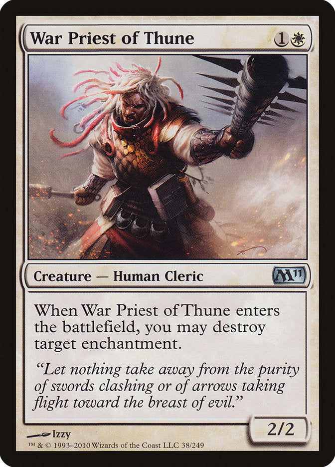 War Priest of Thune [Magic 2011] | Black Swamp Games