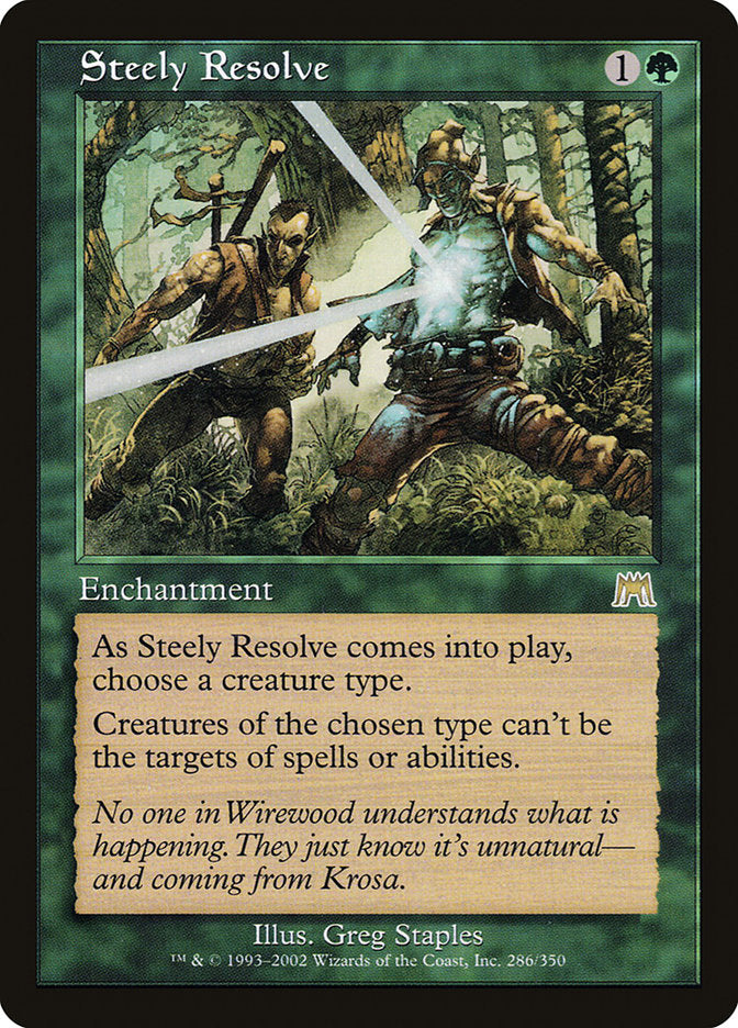 Steely Resolve [Onslaught] | Black Swamp Games