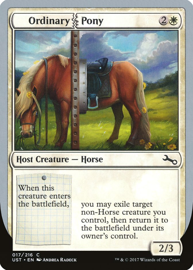 Ordinary Pony [Unstable] | Black Swamp Games
