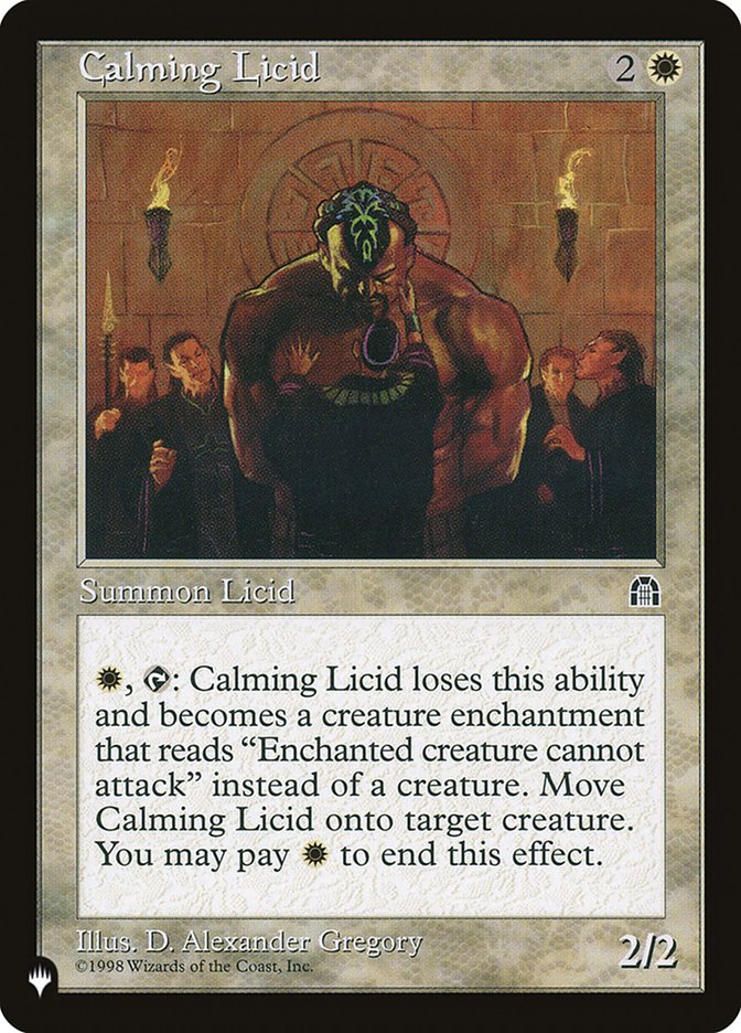 Calming Licid [The List] | Black Swamp Games