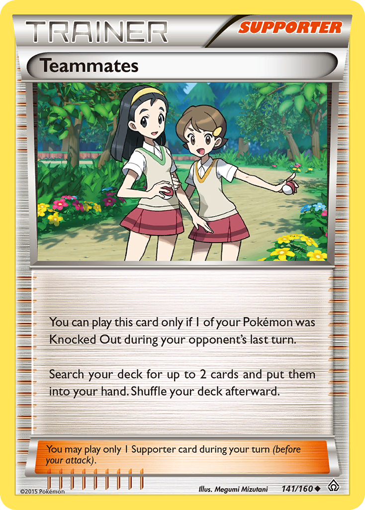 Teammates (141/160) [XY: Primal Clash] | Black Swamp Games