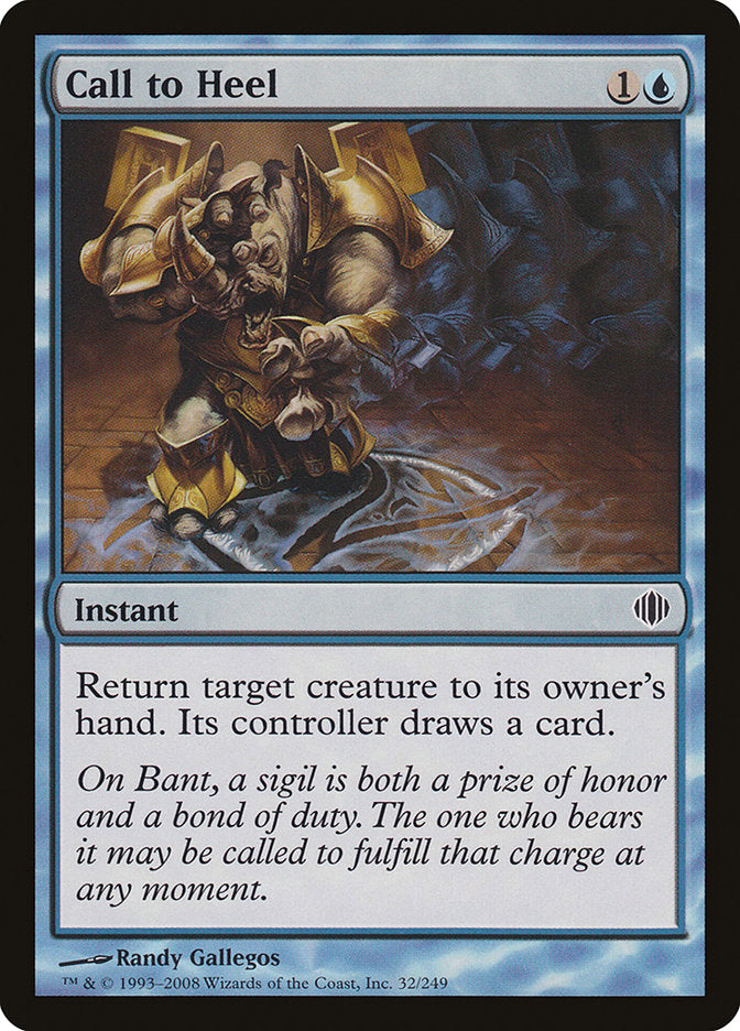 Call to Heel [Shards of Alara] | Black Swamp Games