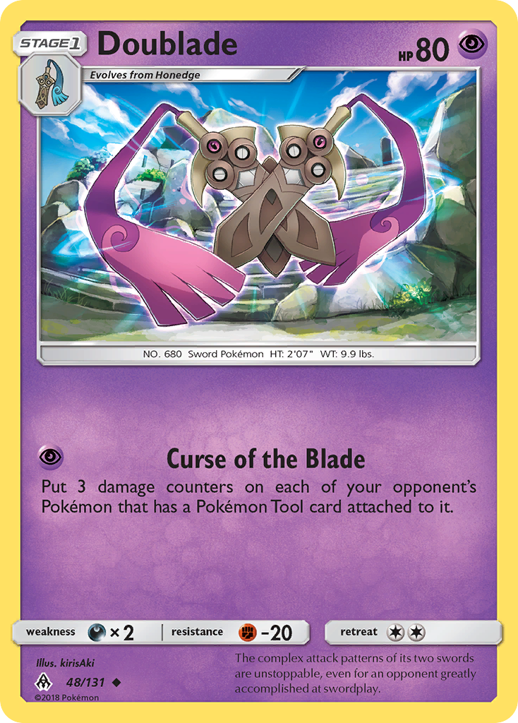Doublade (48/131) [Sun & Moon: Forbidden Light] | Black Swamp Games