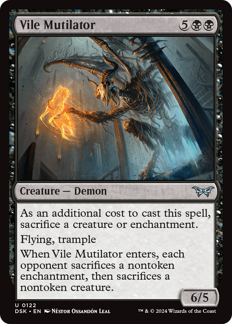 Vile Mutilator [Duskmourn: House of Horror] | Black Swamp Games