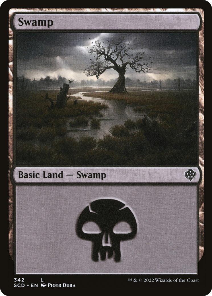 Swamp (342) [Starter Commander Decks] | Black Swamp Games