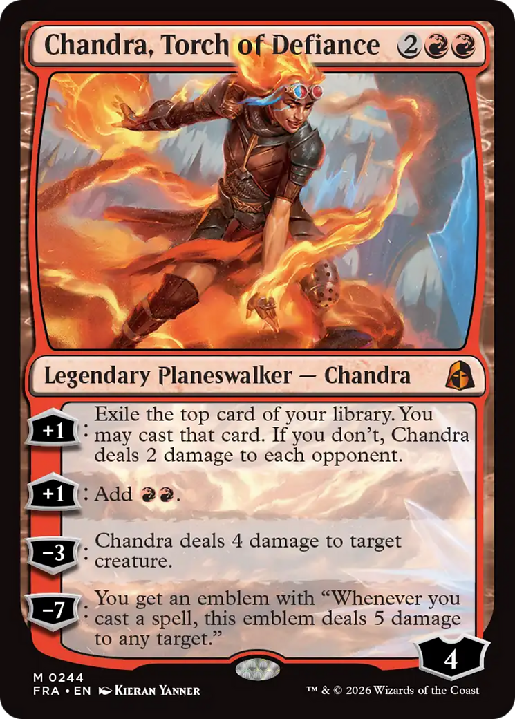 Chandra, Torch of Defiance [Reality Fracture] | Black Swamp Games