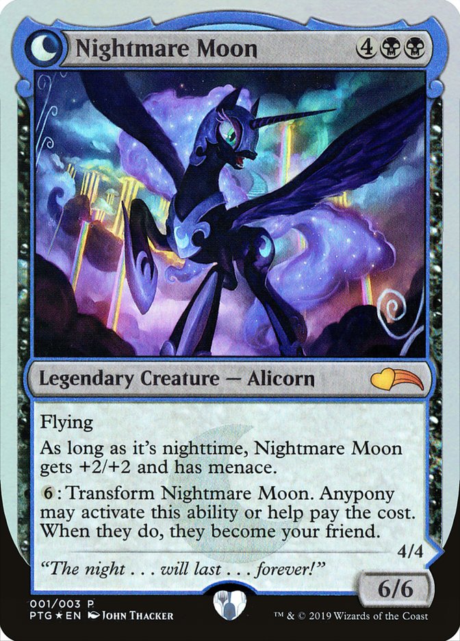 Nightmare Moon // Princess Luna [Ponies: The Galloping] | Black Swamp Games