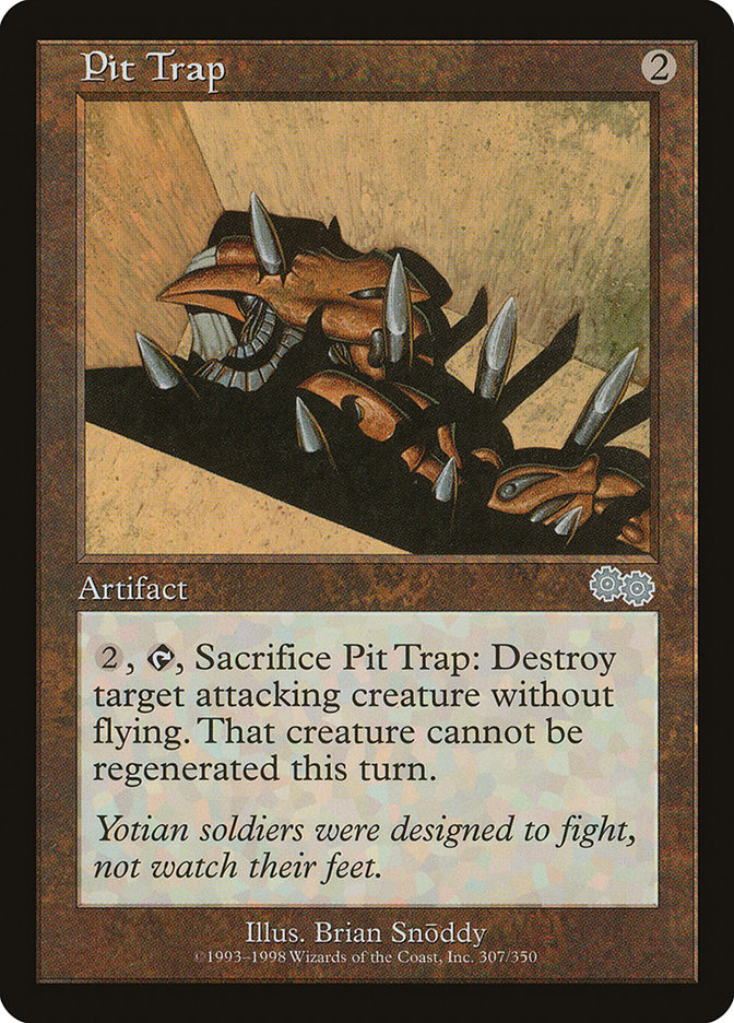 Pit Trap [Urza's Saga] | Black Swamp Games