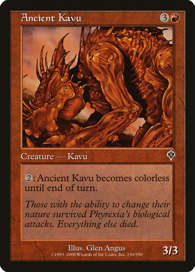 Ancient Kavu [Invasion] | Black Swamp Games