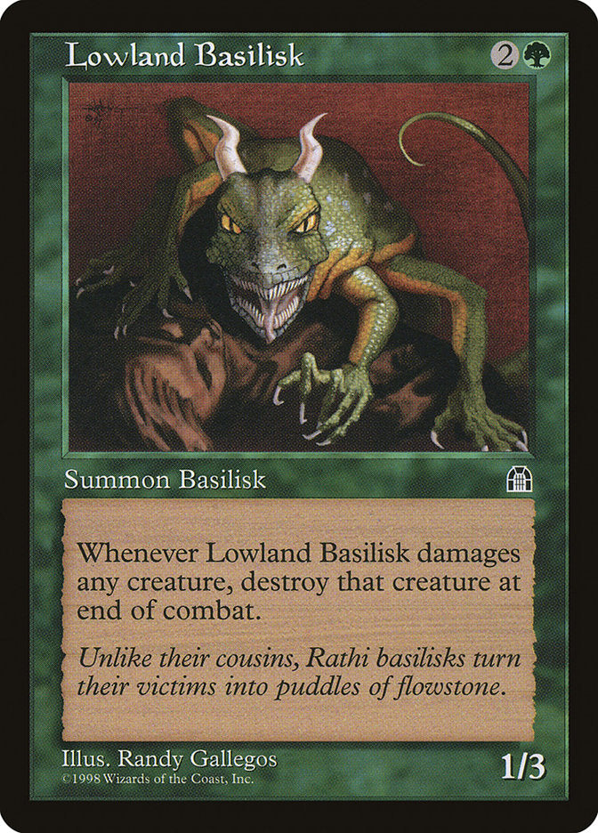 Lowland Basilisk [Stronghold] | Black Swamp Games