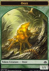 Ooze (016) // Ooze (017) Double-Sided Token [Planechase Anthology Tokens] | Black Swamp Games