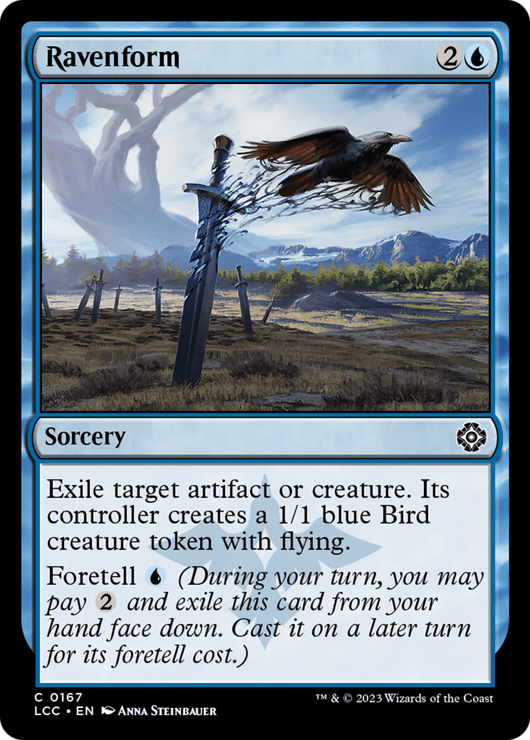 Ravenform [The Lost Caverns of Ixalan Commander] | Black Swamp Games