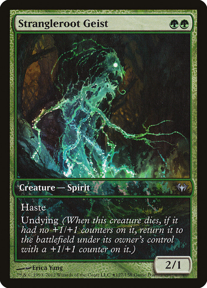 Strangleroot Geist (Game Day) [Dark Ascension Promos] | Black Swamp Games