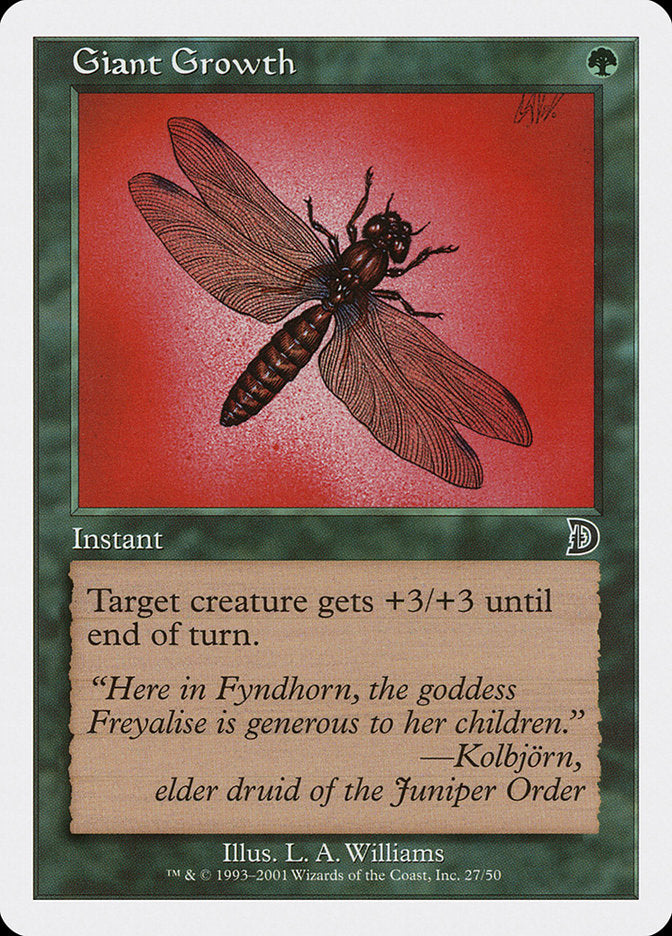 Giant Growth [Deckmasters] | Black Swamp Games
