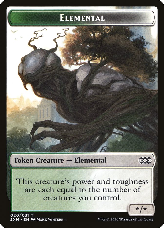 Elemental Token [Double Masters Tokens] | Black Swamp Games