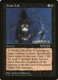 Drain Life (Oversized) [Oversize Cards] | Black Swamp Games