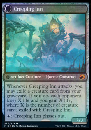 Hostile Hostel // Creeping Inn [Innistrad: Midnight Hunt Prerelease Promos] | Black Swamp Games