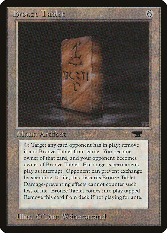 Bronze Tablet [Antiquities] | Black Swamp Games