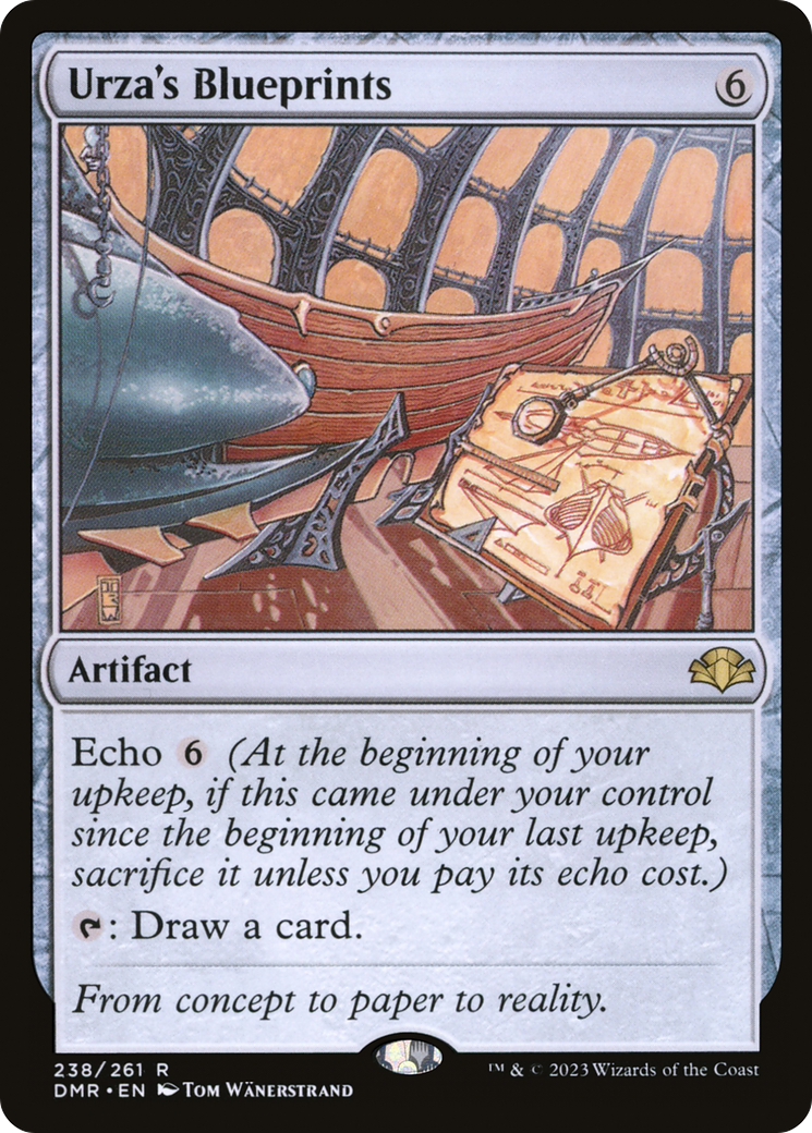 Urza's Blueprints [Dominaria Remastered] | Black Swamp Games
