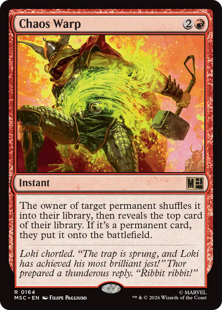 Chaos Warp [Marvel Super Heroes Commander] | Black Swamp Games