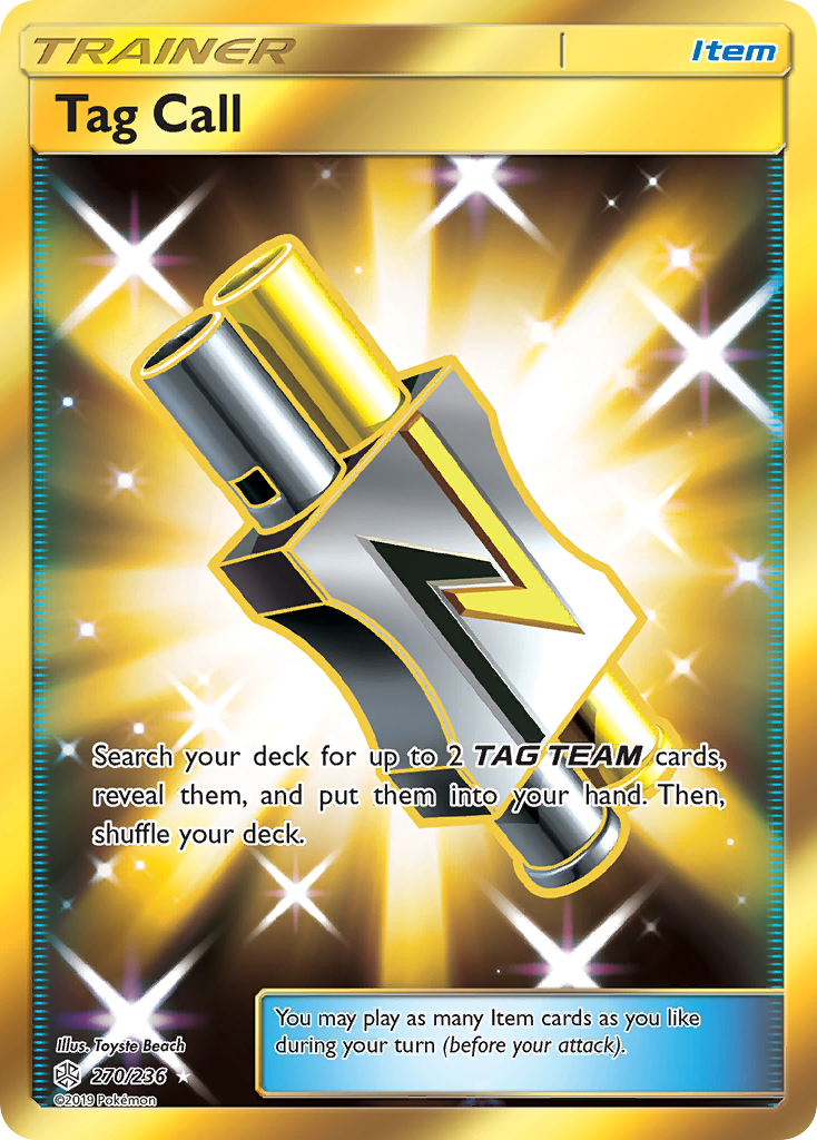 Tag Call (270/236) [Sun & Moon: Cosmic Eclipse] | Black Swamp Games