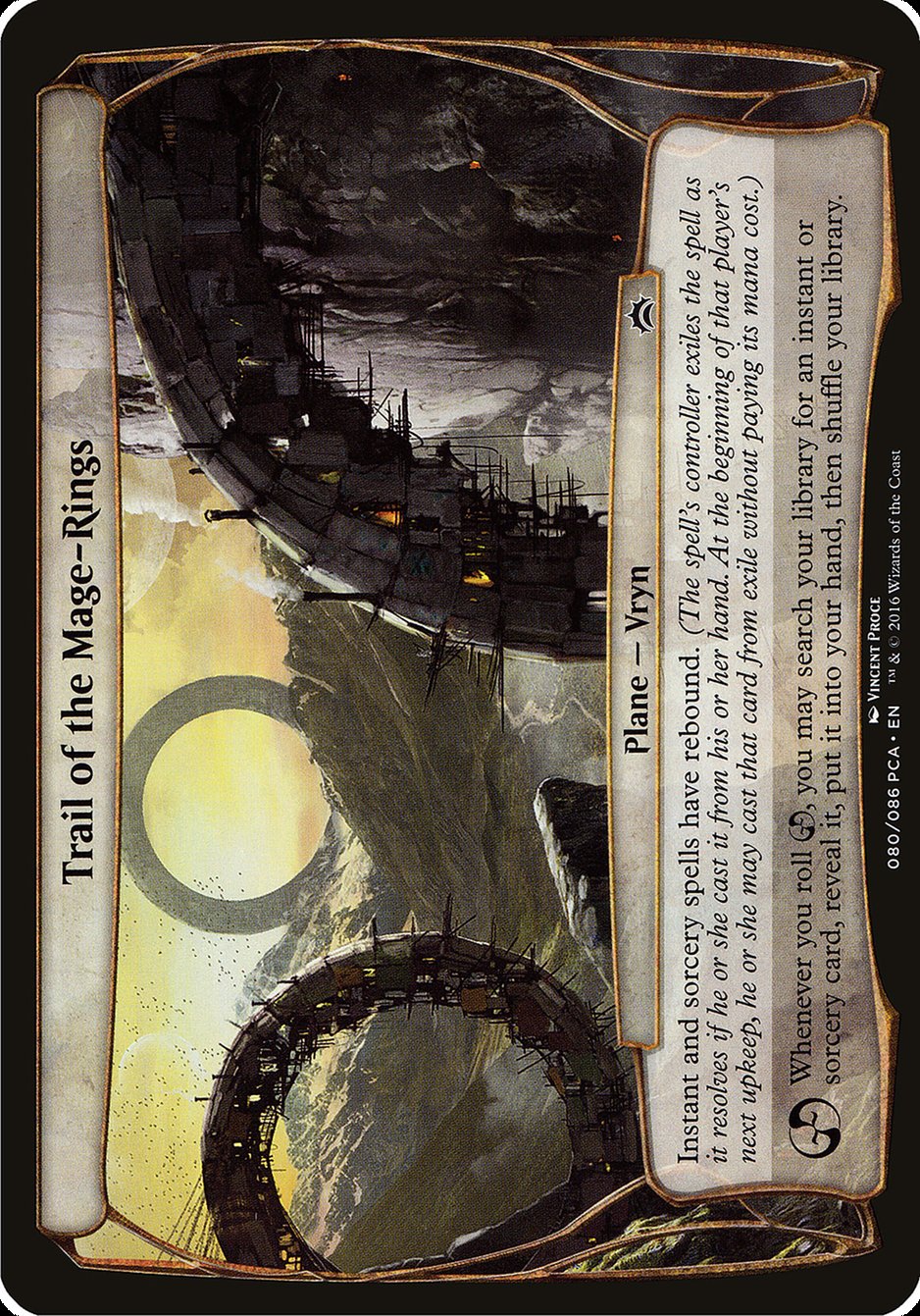 Trail of the Mage-Rings (Planes) [Planechase Anthology Planes] | Black Swamp Games