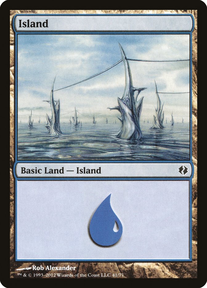 Island (41) [Duel Decks: Venser vs. Koth] | Black Swamp Games