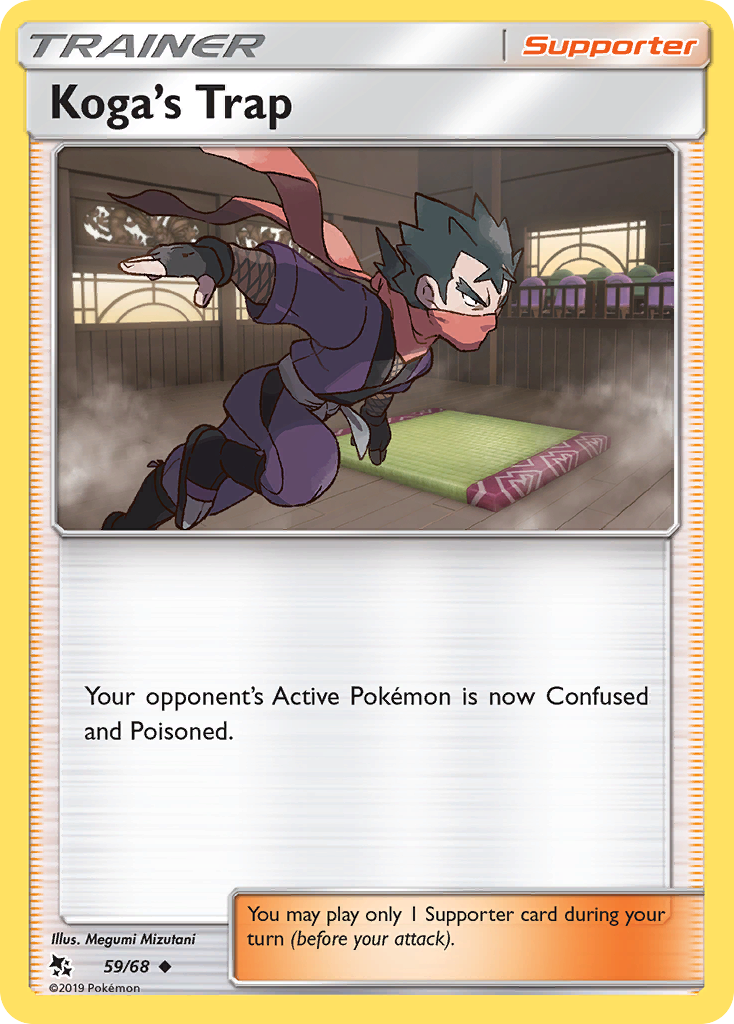 Koga's Trap (59/68) [Sun & Moon: Hidden Fates] | Black Swamp Games