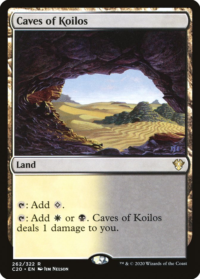 Caves of Koilos [Commander 2020] | Black Swamp Games