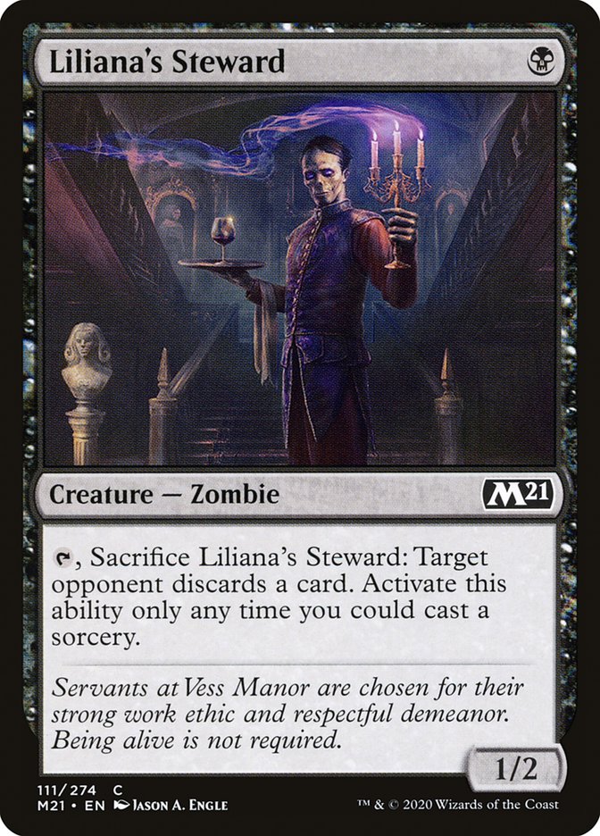 Liliana's Steward [Core Set 2021] | Black Swamp Games