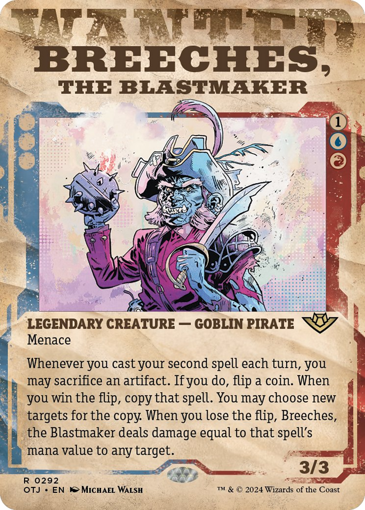 Breeches, the Blastmaker (Showcase) [Outlaws of Thunder Junction] | Black Swamp Games
