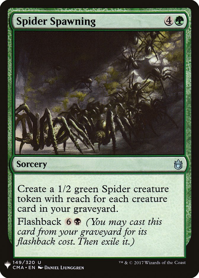 Spider Spawning [Mystery Booster] | Black Swamp Games