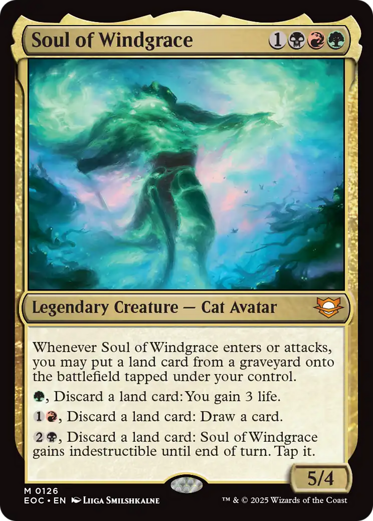 Soul of Windgrace [Edge of Eternities Commander] | Black Swamp Games