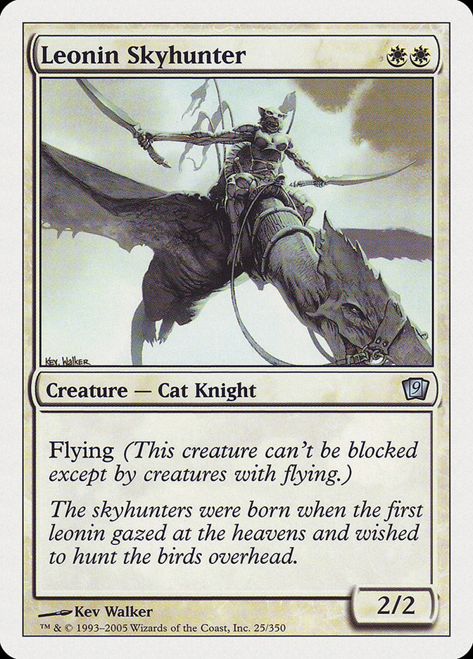 Leonin Skyhunter [Ninth Edition] | Black Swamp Games
