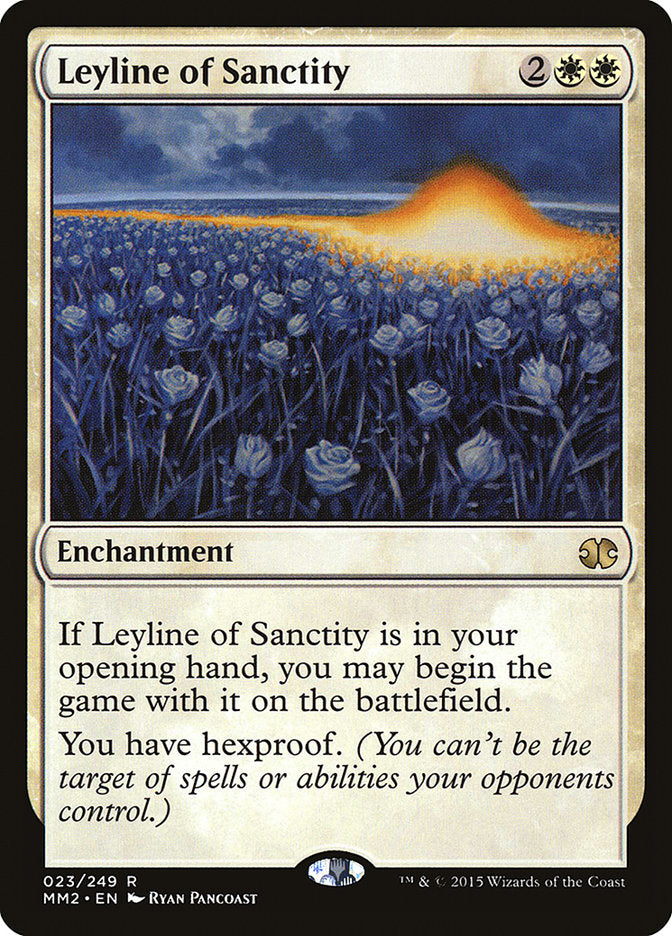 Leyline of Sanctity [Modern Masters 2015] | Black Swamp Games