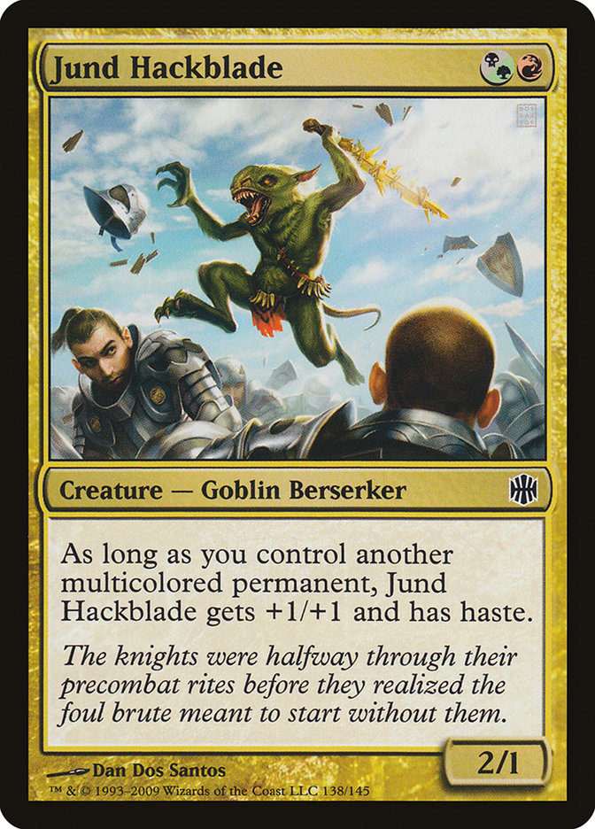 Jund Hackblade [Alara Reborn] | Black Swamp Games