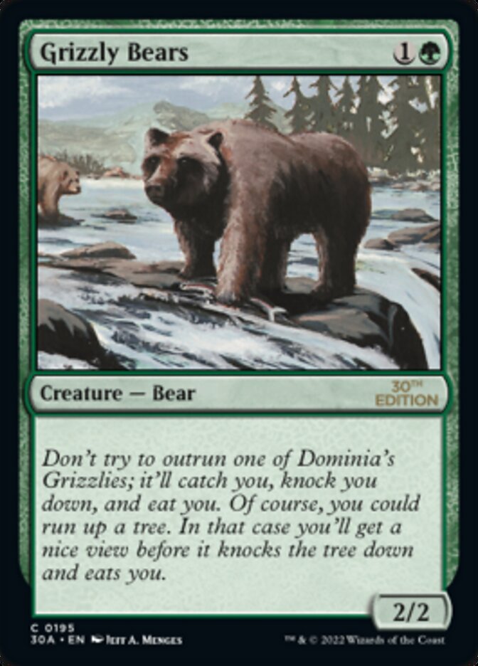 Grizzly Bears [30th Anniversary Edition] | Black Swamp Games