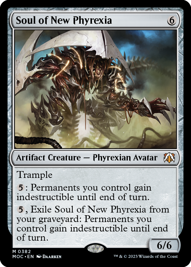Soul of New Phyrexia [March of the Machine Commander] | Black Swamp Games