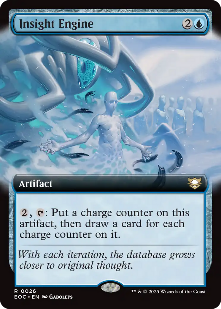 Insight Engine (Extended Art) [Edge of Eternities Commander] | Black Swamp Games