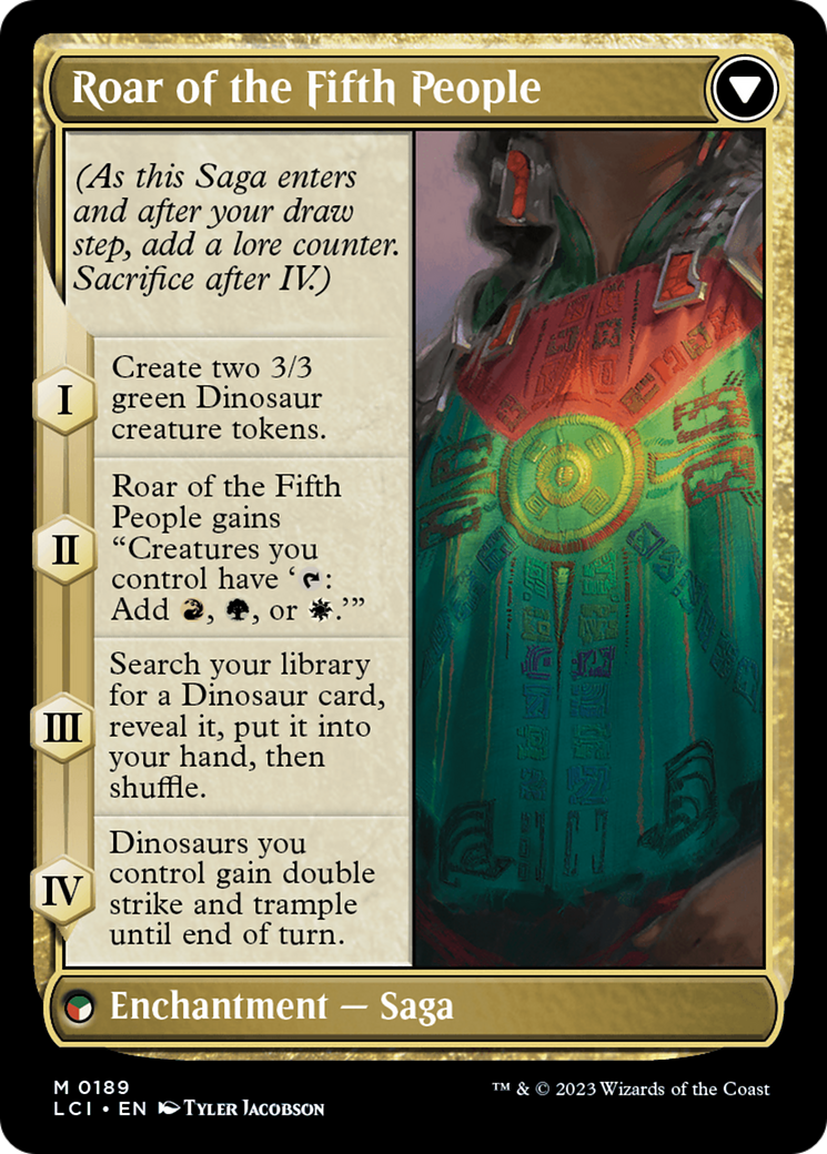 Huatli, Poet of Unity // Roar of the Fifth People [The Lost Caverns of Ixalan] | Black Swamp Games